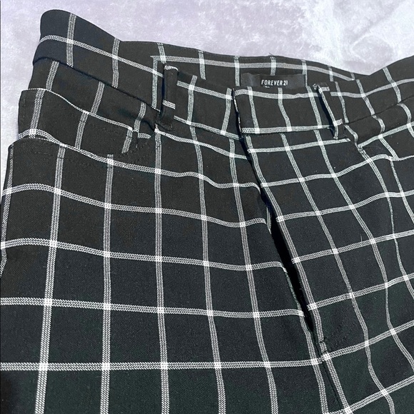 Plaid skinny pants - Picture 2 of 3
